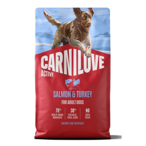 CARNILOVE ACTIVE DOG Adult Salmon and Turkey