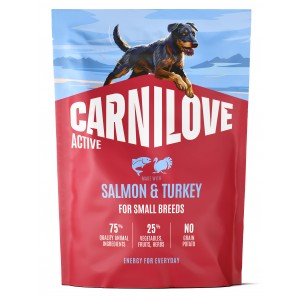 CARNILOVE ACTIVE DOG Adult Small Salmon and Turkey