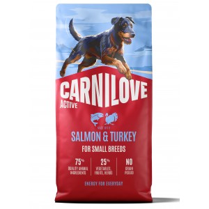 CARNILOVE ACTIVE DOG Adult Small Salmon and Turkey