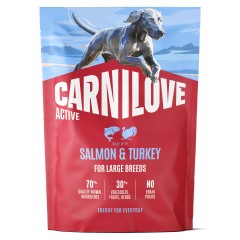 CARNILOVE ACTIVE DOG Adult Large Salmon and Turkey