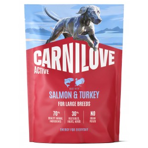 CARNILOVE ACTIVE DOG Adult Large Salmon and Turkey