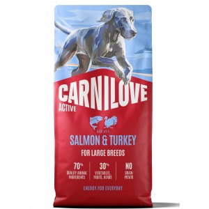 CARNILOVE ACTIVE DOG Adult Large Salmon and Turkey