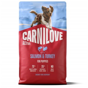 CARNILOVE ACTIVE DOG Puppy Salmon and Turkey