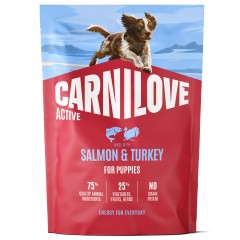 CARNILOVE ACTIVE DOG Puppy Salmon and Turkey