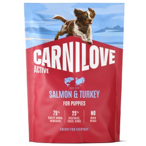 CARNILOVE ACTIVE DOG Puppy Salmon and Turkey