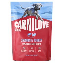 CARNILOVE ACTIVE DOG Junior Large Salmon and Turkey