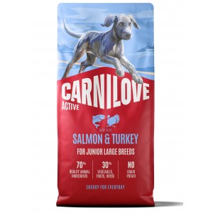 CARNILOVE ACTIVE DOG Junior Large Salmon and Turkey