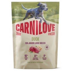 CARNILOVE DOG TRUE FRESH Junior Large Duck