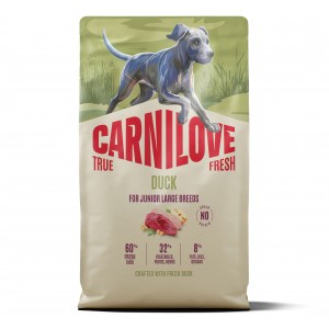CARNILOVE DOG TRUE FRESH Junior Large Duck