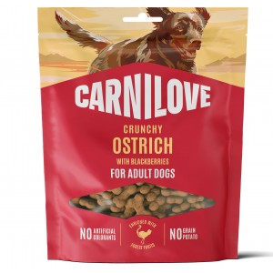 CARNILOVE DOG Crunchy Snack Ostrich 200g
