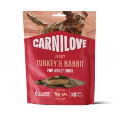 CARNILOVE DOG Jerky Turkey and Rabbit 100g