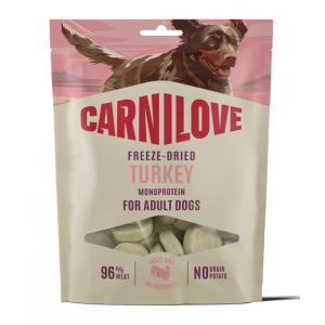 CARNILOVE DOG Freeze Dried Turkey 60g