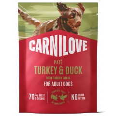 CARNILOVE DOG Adult Turkey and Duck 300g (saszetka)