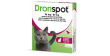 VETOQUINOL Dronspot 96 mg / 24 mg dla dużych kotów o wadze 5 do 8 kg (2 pipety)