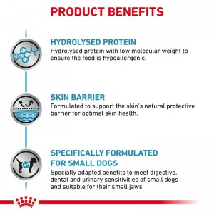 ROYAL CANIN Veterinary Dog Small Breeds Hypoallergenic 1kg