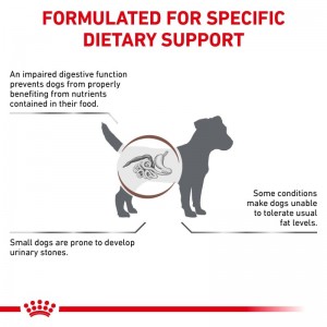 ROYAL CANIN Veterinary Dog Small Breeds Gastrointestinal Low Fat 3,5kg