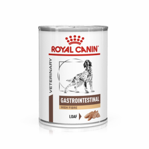 ROYAL CANIN Veterinary Dog Gastrointestinal High Fibre Loaf pasztet 410g