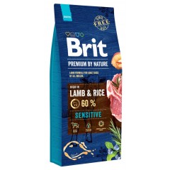 BRIT Premium by Nature Sensitive Lamb 15kg PROMO Uszkodzenie