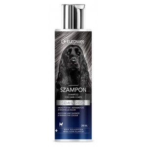 EUROWET Szampon do ciemnej sierści 200ml
