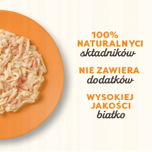 APPLAWS Cat pierś z kurczaka z filetem z tuńczyka w puszce w bulionie dla kota 70g