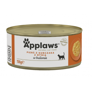 APPLAWS Cat kurczak z dynią dla kota 156g