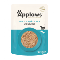 APPLAWS Cat filet z tuńczyka w saszetce w bulionie dla kota 70g