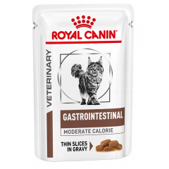 ROYAL CANIN Veterinary Cat Gastrointestinal Moderate Calorie Gravy sos 85g