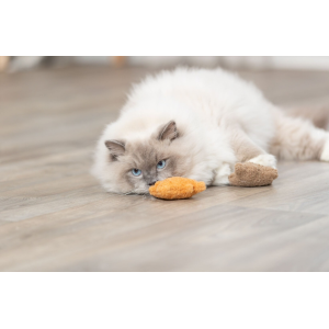 TRIXIE Miś zabawka dla kota z kocimiętką - 8cm