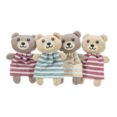 TRIXIE Miś zabawka dla kota z kocimiętką - 12cm