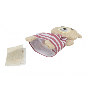 TRIXIE Miś zabawka dla kota z kocimiętką - 12cm