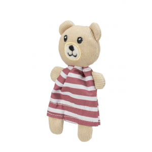 TRIXIE Miś zabawka dla kota z kocimiętką - 12cm