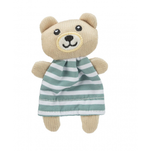 TRIXIE Miś zabawka dla kota z kocimiętką - 12cm