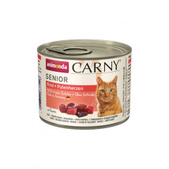 ANIMONDA Carny Senior - Wołowina z sercami indyka 200g