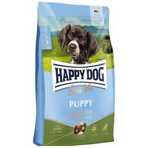 HAPPY DOG Sensible Puppy Chicken, Salmon & Potato