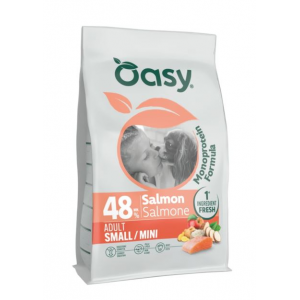 OASY Pies Adult S/Mini - Łosoś 2kg