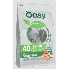 OASY Monoprotein Adult S/Mini Królik - 2kg