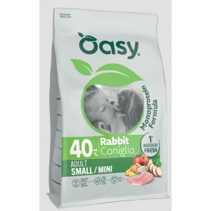 OASY Monoprotein Adult S/Mini Królik - 2kg