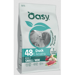 OASY Monoprotein Adult S/Mini Kaczka 2kg