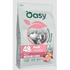 OASY Monoprotein Adult M/L Wieprz 2kg