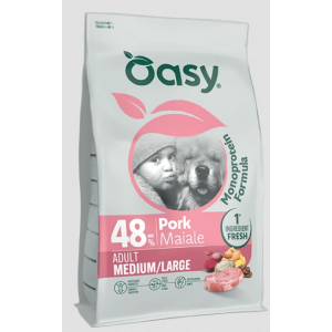 OASY Monoprotein Adult M/L Wieprz 2kg