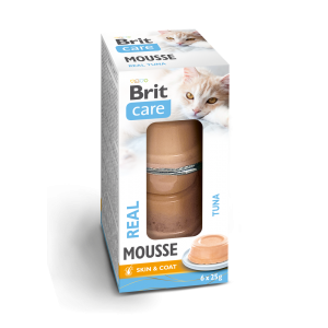 BRIT CARE Cat Mousse Cups Tuna 6x25g