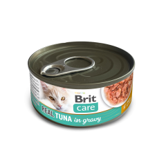 BRIT CARE Cat Can Real Tuna in Gravy 80g