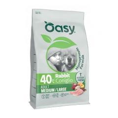 OASY Monoprotein Adult M/L Królik - 10kg