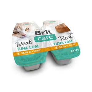BRIT CARE Cat Real Tuna Loaf 2x37g
