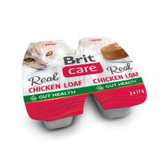 BRIT CARE Cat Real Chicken Loaf 2x37g