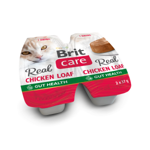 BRIT CARE Cat Real Chicken Loaf 2x37g