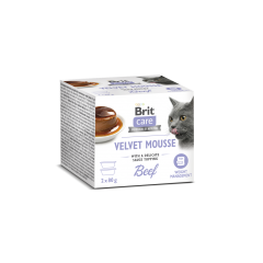 BRIT CARE Cat Velvet Mousse Beef 2x80g
