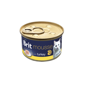 BRIT PREMIUM Cat Can with Turkey 85g