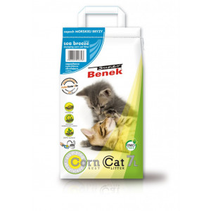 SUPER BENEK Corn Cat Zapachowy - Morska Bryza