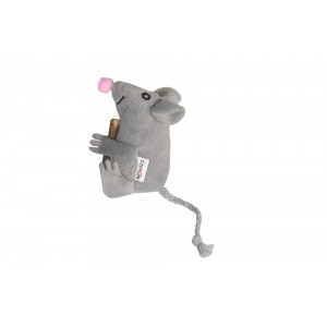 CAMON Cat Toy - poliester i matatabi mysz z kocimiętką 10cm